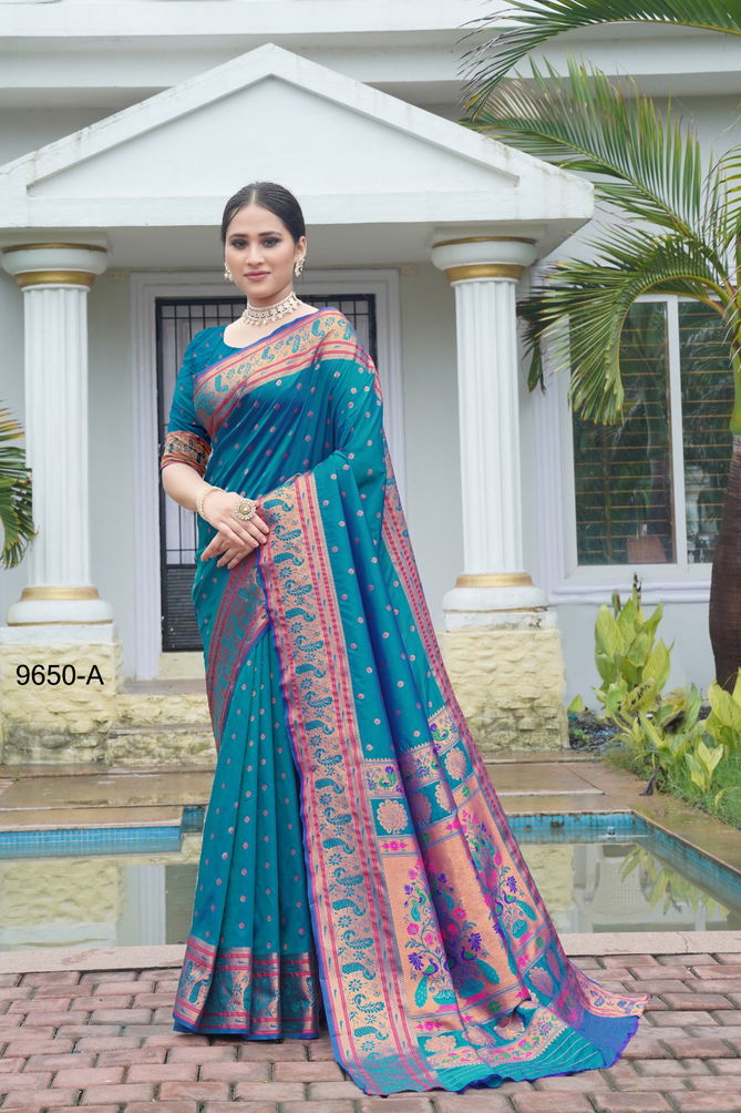 Pethani 9650 Designer Silk Sarees Wholesale Price In Surat